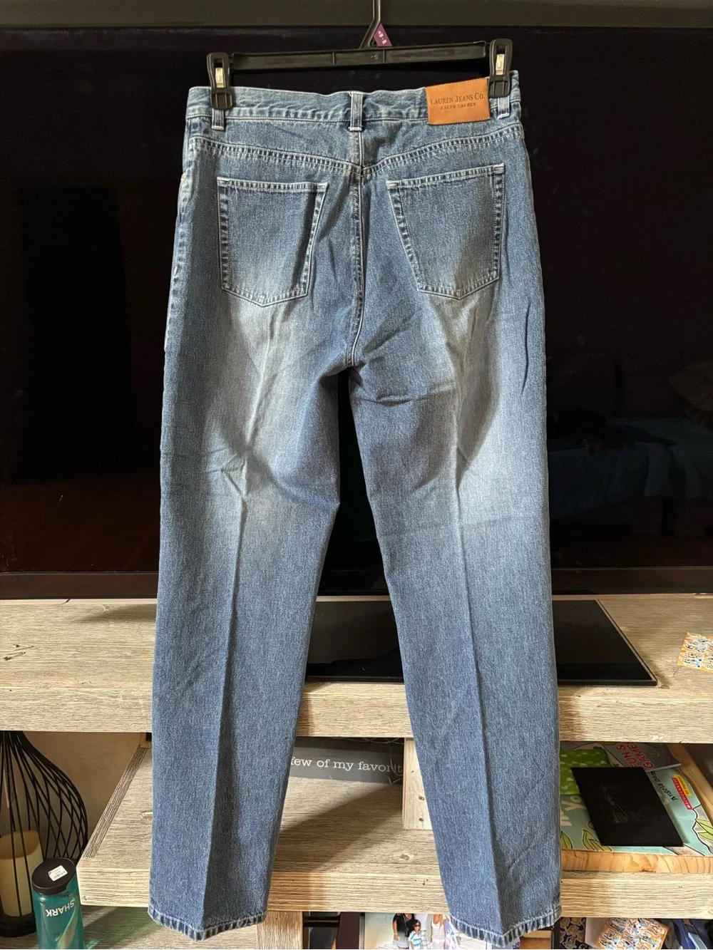 Lauren Ralph Lauren Blue Straight-Leg Jeans
